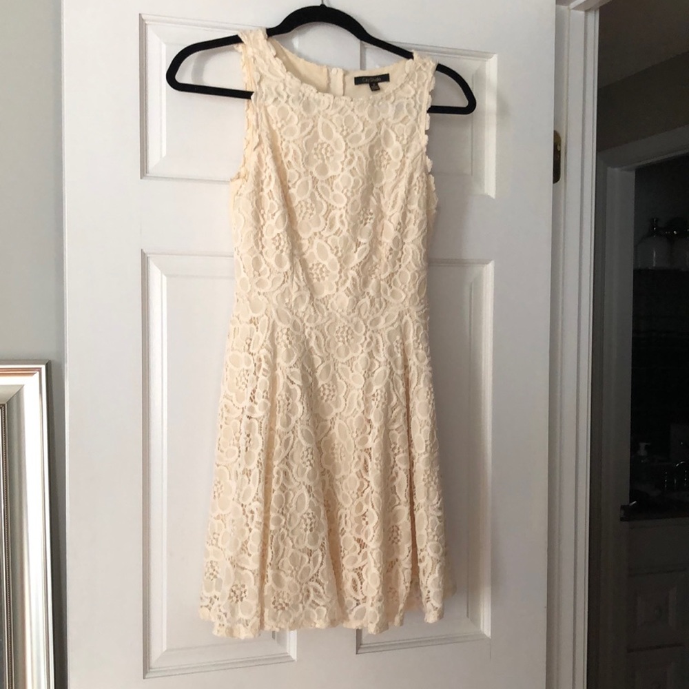 Off white dress
